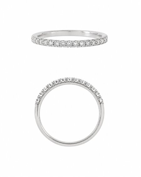 Anillo Giorgio Visconti Mujer in Oro blanco Diamante 0.16 Ct AB14658 - AB14658